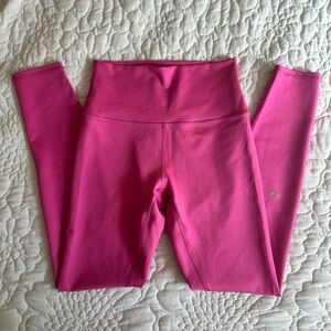 High-Waist Pink Leggings